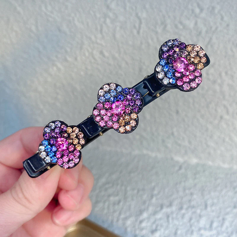 GlamClip - Haarclip met drie bloemen aan de zijkant | 50% KORTING - Image 6