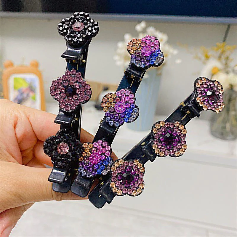 GlamClip - Haarclip met drie bloemen aan de zijkant | 50% KORTING - Image 9
