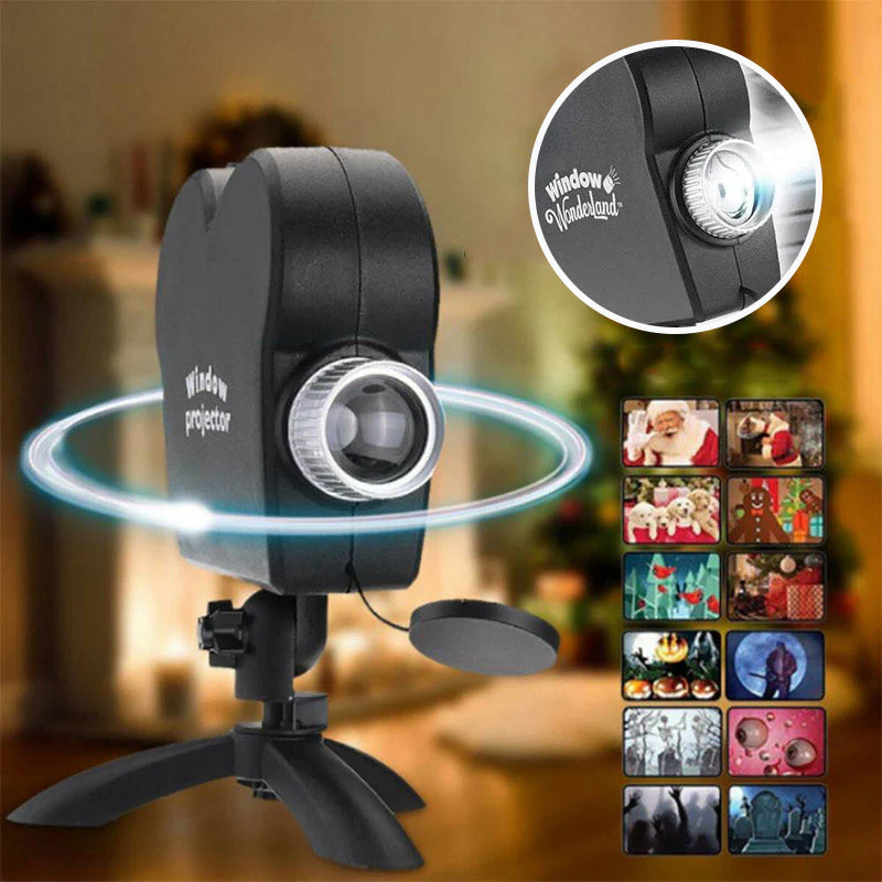 Halloween en Kerstmis Raamprojector - Image 3