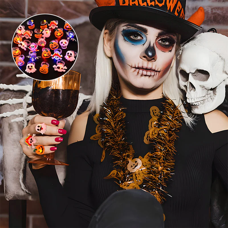 Halloween Glow Ring en broche - Image 10