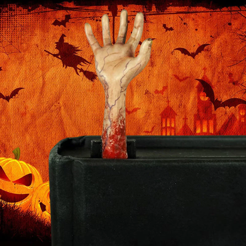 Halloween Ornamenten Enge Hand Bladwijzer - Image 2