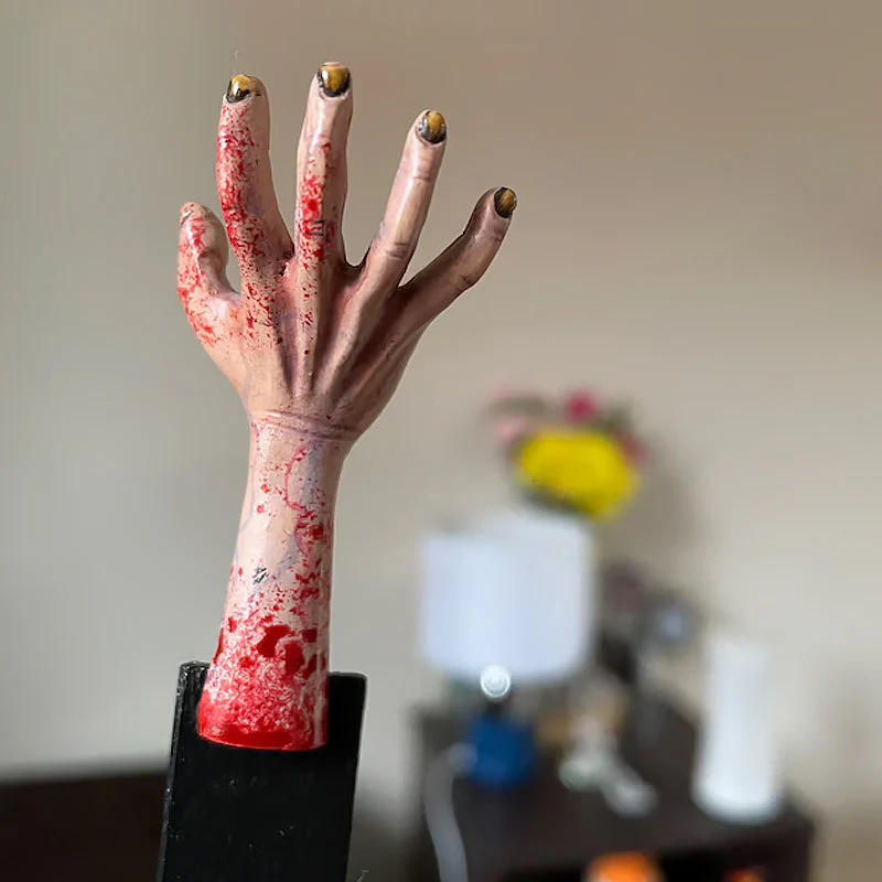Halloween Ornamenten Enge Hand Bladwijzer - Image 3