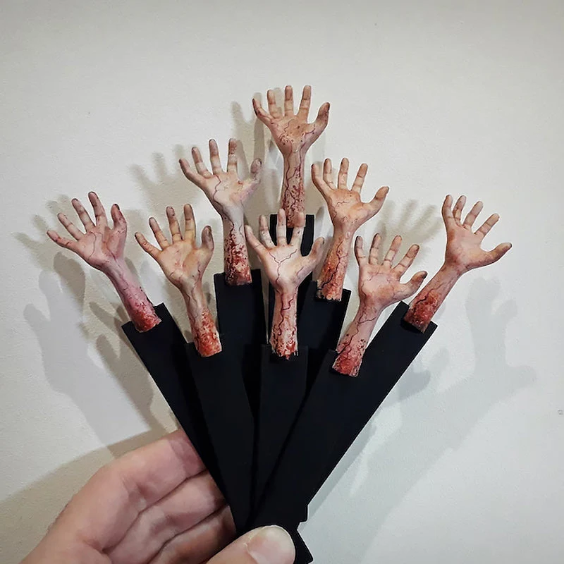 Halloween Ornamenten Enge Hand Bladwijzer - Image 8