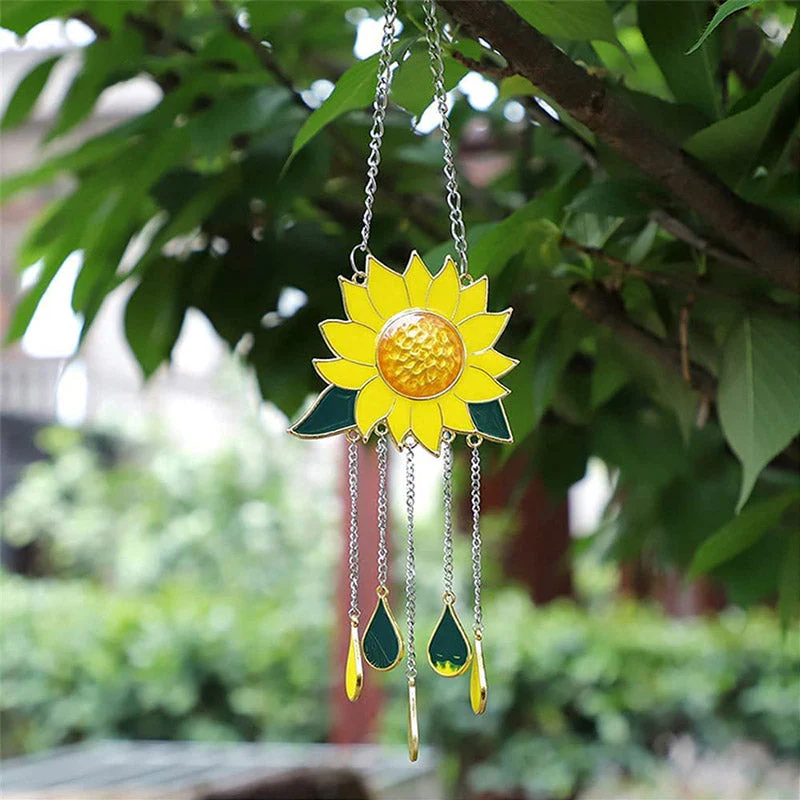 Halloween Vleermuizen | Druppelolie Zonnebloem | Decoratief Hangend Ornament - Image 2