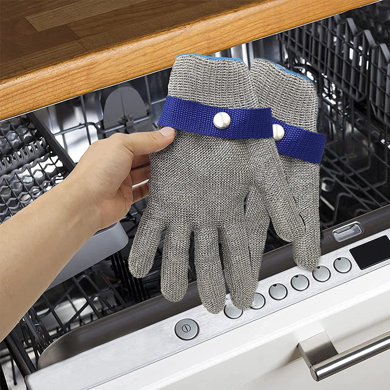 Handschoenen voor werkbescherming van metaalgaas van roestvrij staal - Image 4