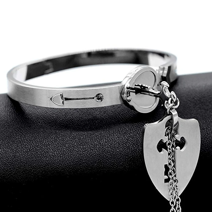 Hartslot armband & ketting