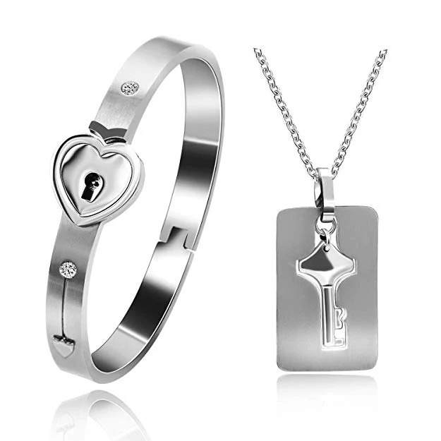 Hartslot armband & ketting - Image 13