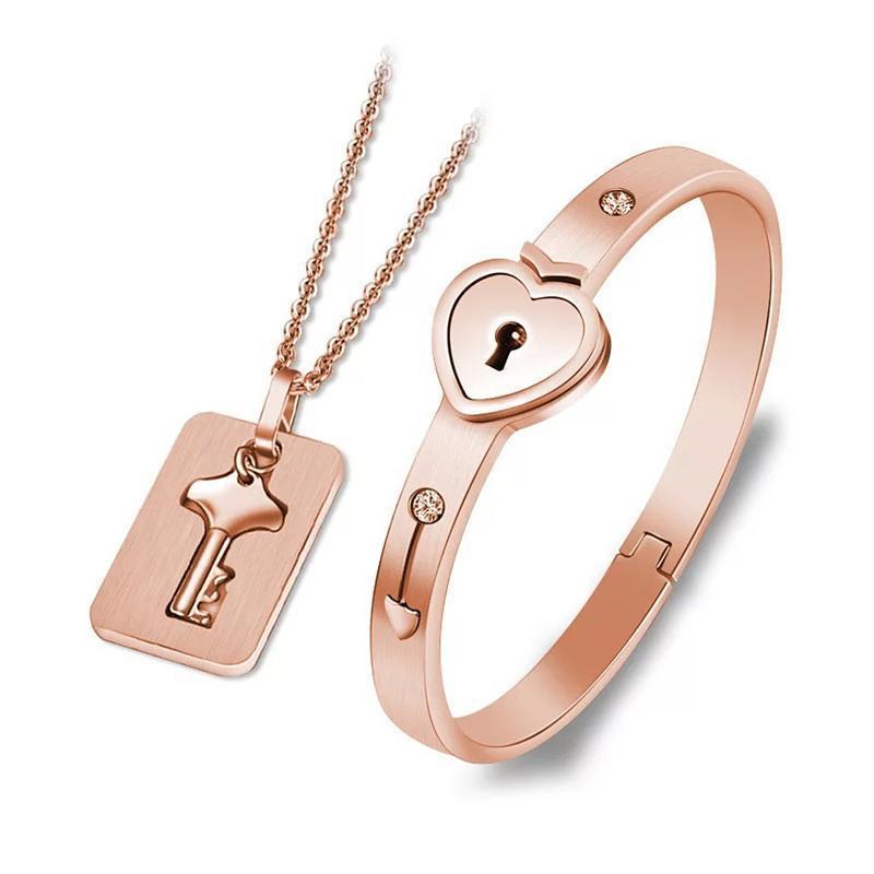 Hartslot armband & ketting - Image 14