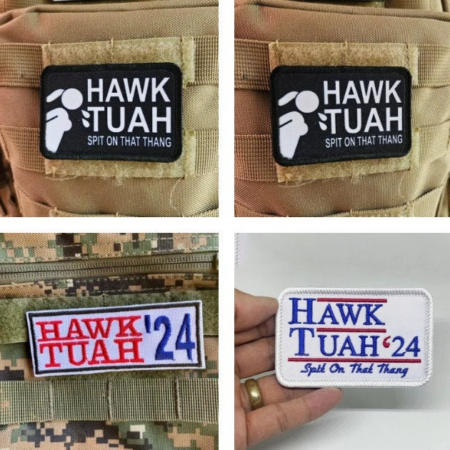 Hawk Tuah grappige patch - Image 2