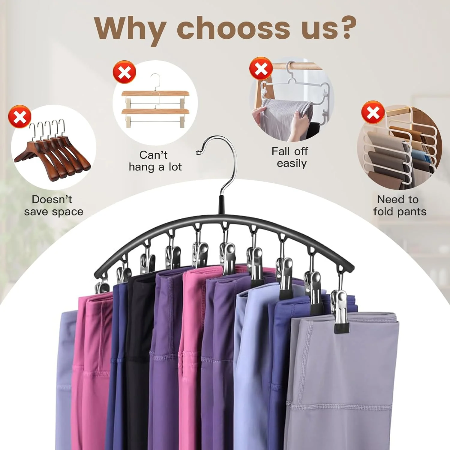 Hendiy legging organizer voor de garderobe - Image 3