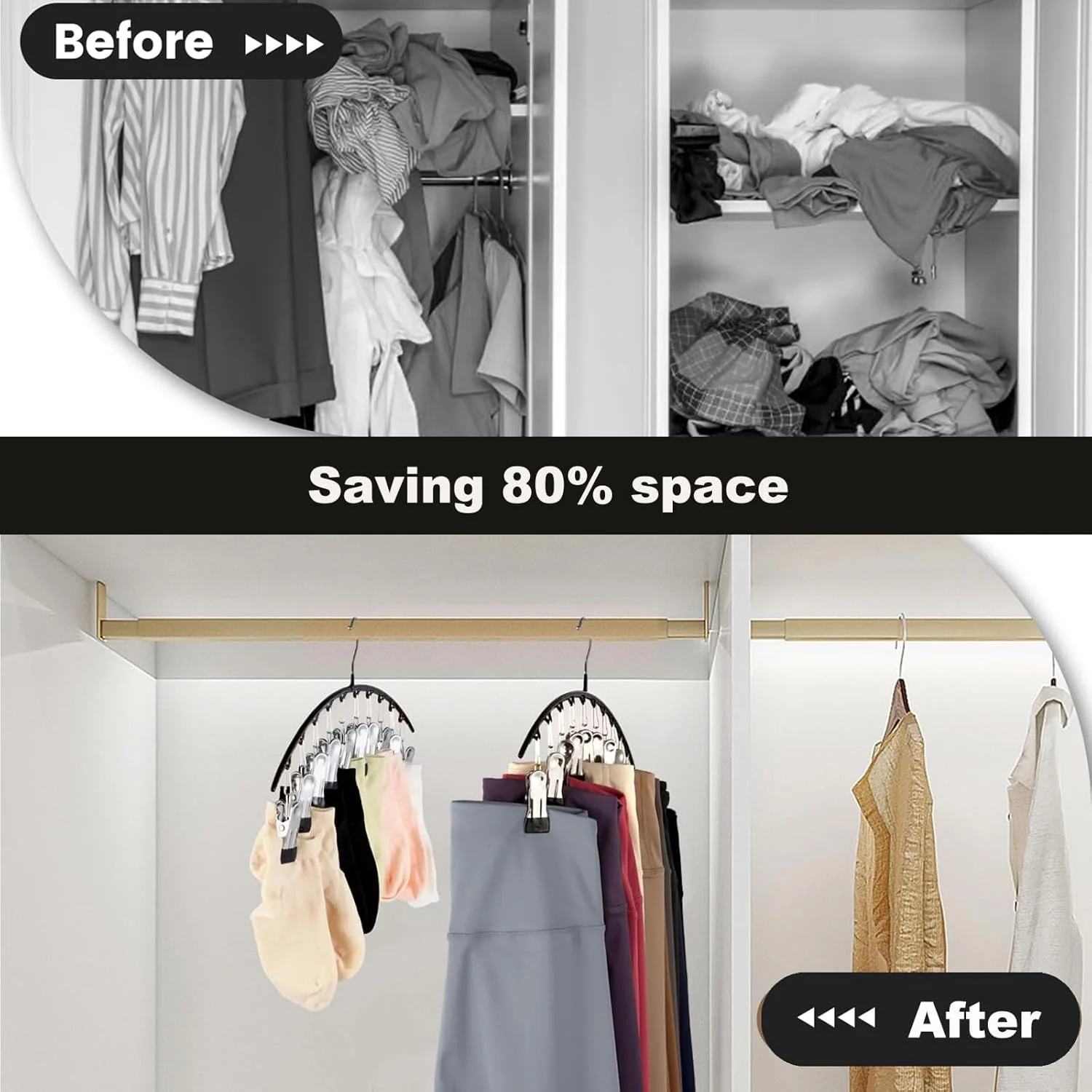 Hendiy legging organizer voor de garderobe - Image 4