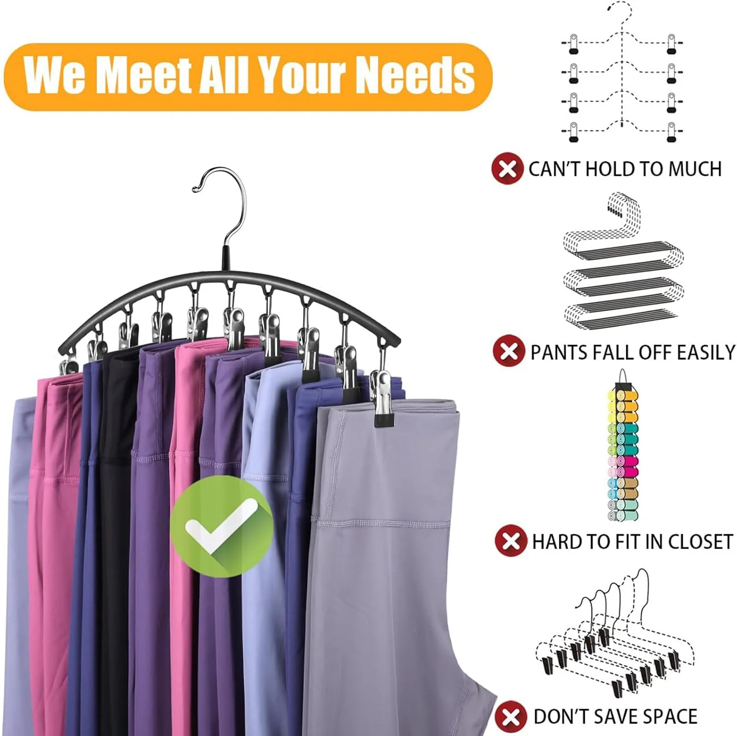 Hendiy legging organizer voor de garderobe - Image 6