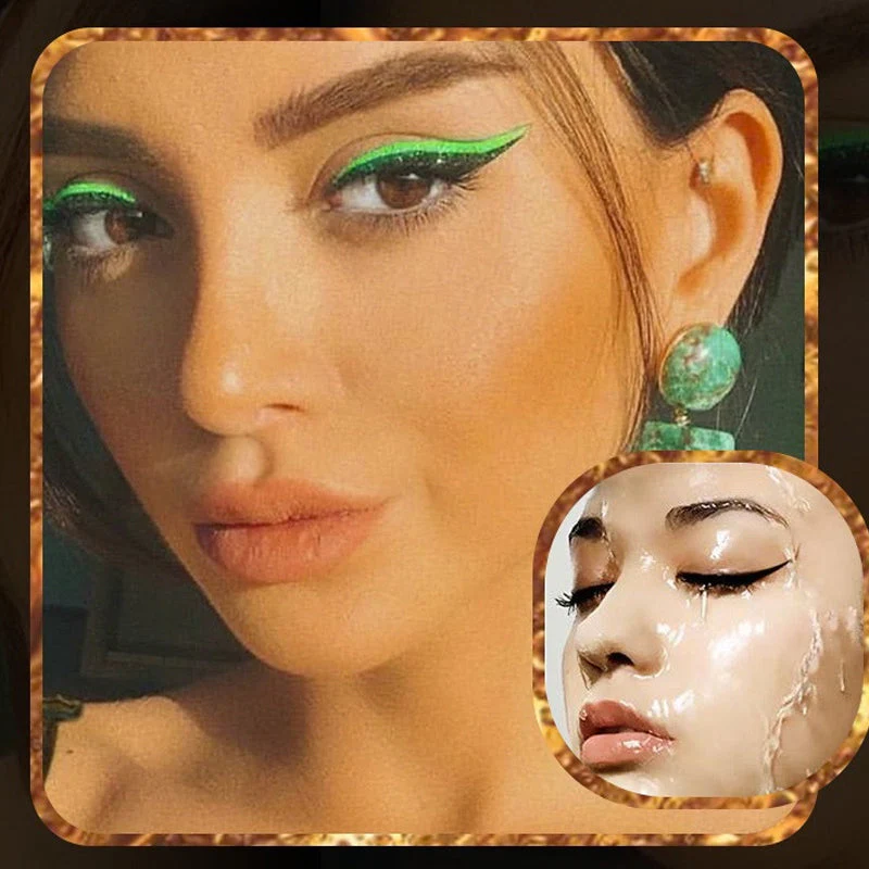 Herbruikbare eyeliner- en wimperstickers (4 paar)
