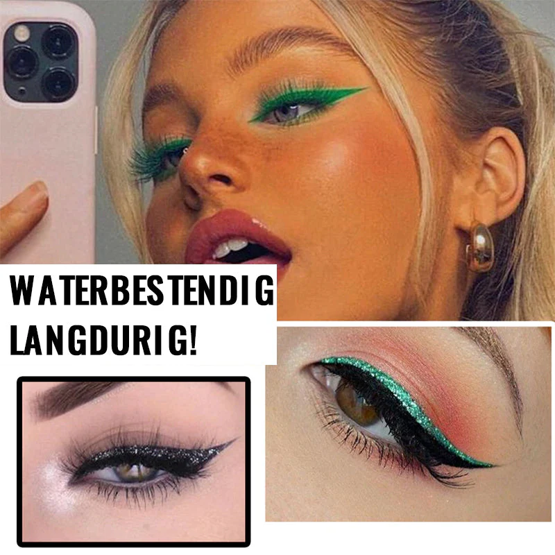 Herbruikbare eyeliner- en wimperstickers (4 paar) - Image 5