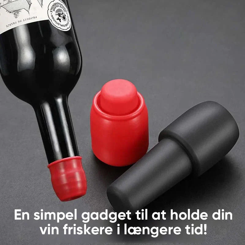 VinoFresh - Herbruikbare flessendoppen voor mousserende wijn | 5+5 GRATIS - Image 5