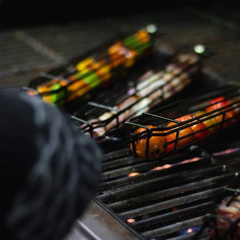 Herbruikbare Kabob-grillmanden - Image 2