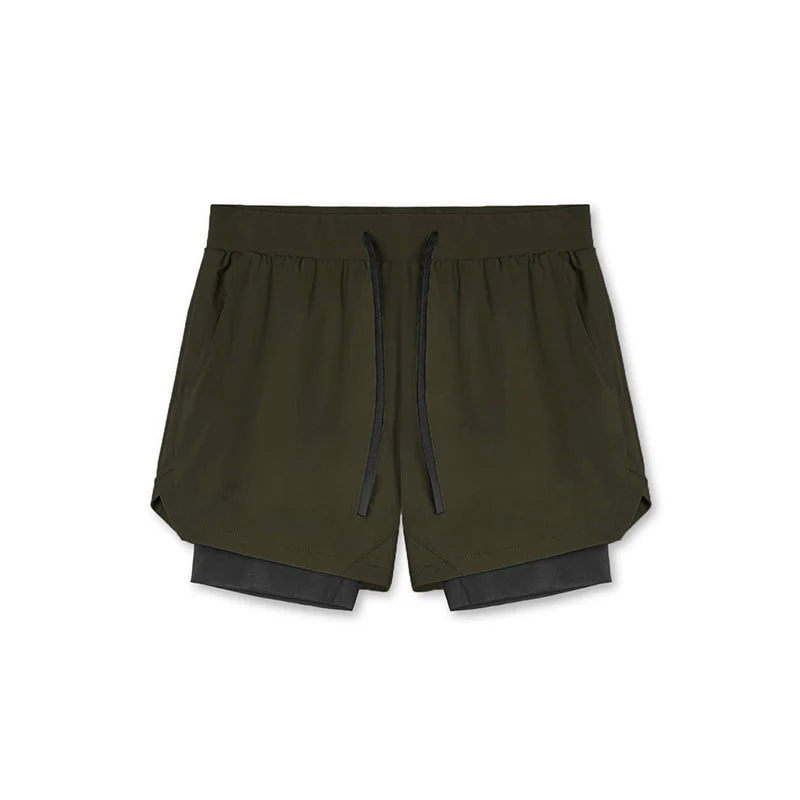 Heren 2 in 1 hardloopshort - Image 19