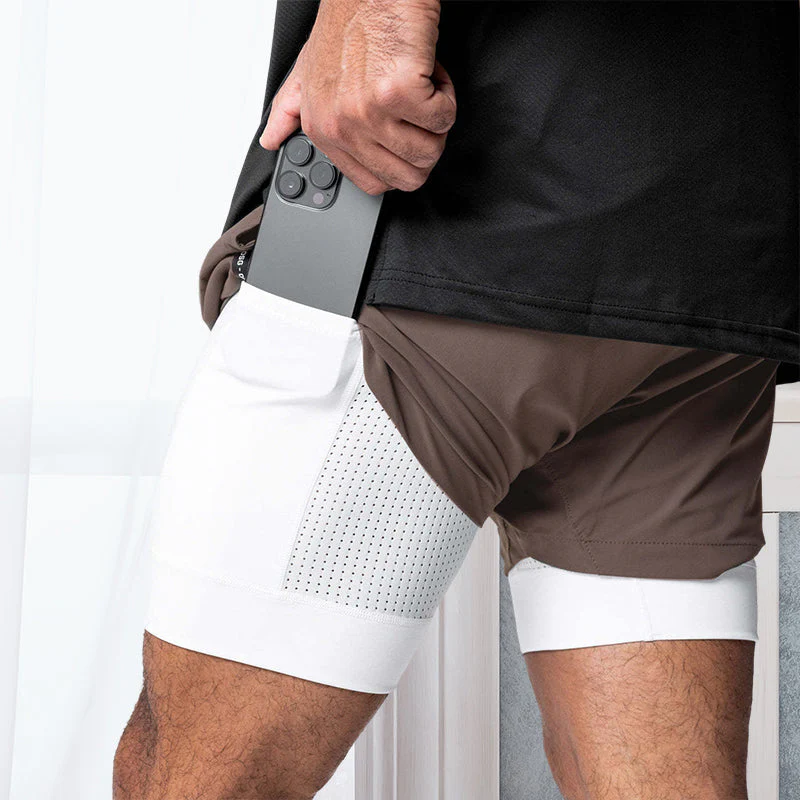 Heren 2 in 1 hardloopshort - Image 6