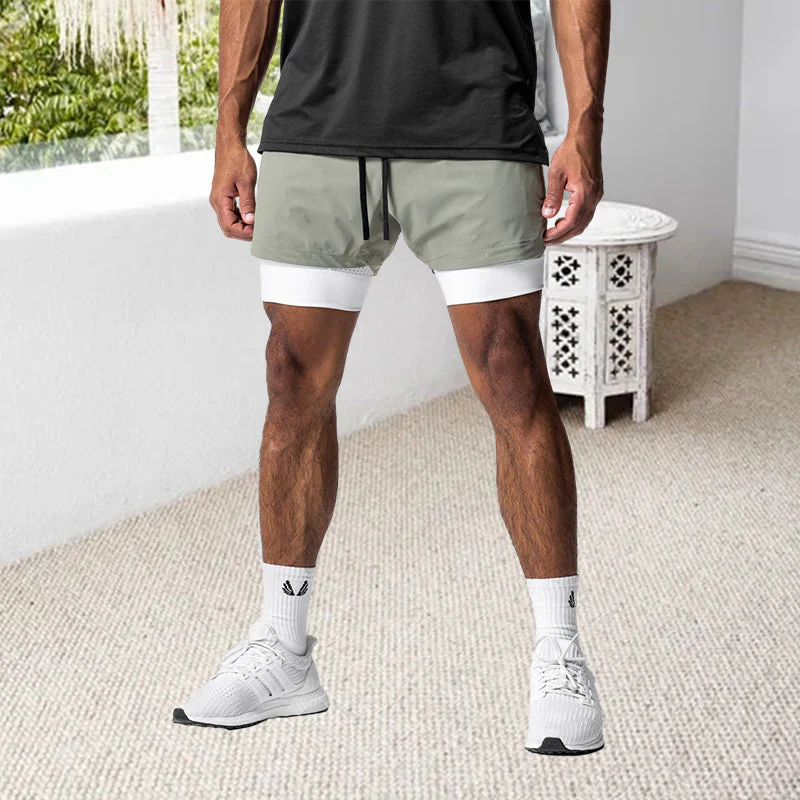 Heren 2 in 1 hardloopshort - Image 8
