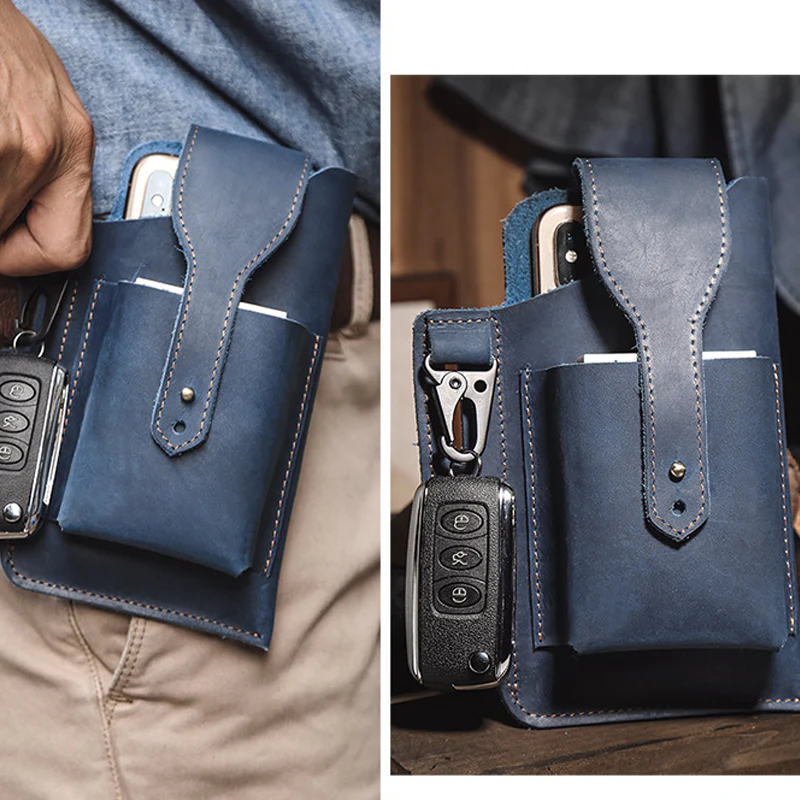 LuxPack  - Herentas met retro riem en taille | 50% KORTING - Image 5