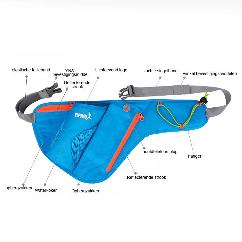 Heuptas met sport  waterfles - Image 6