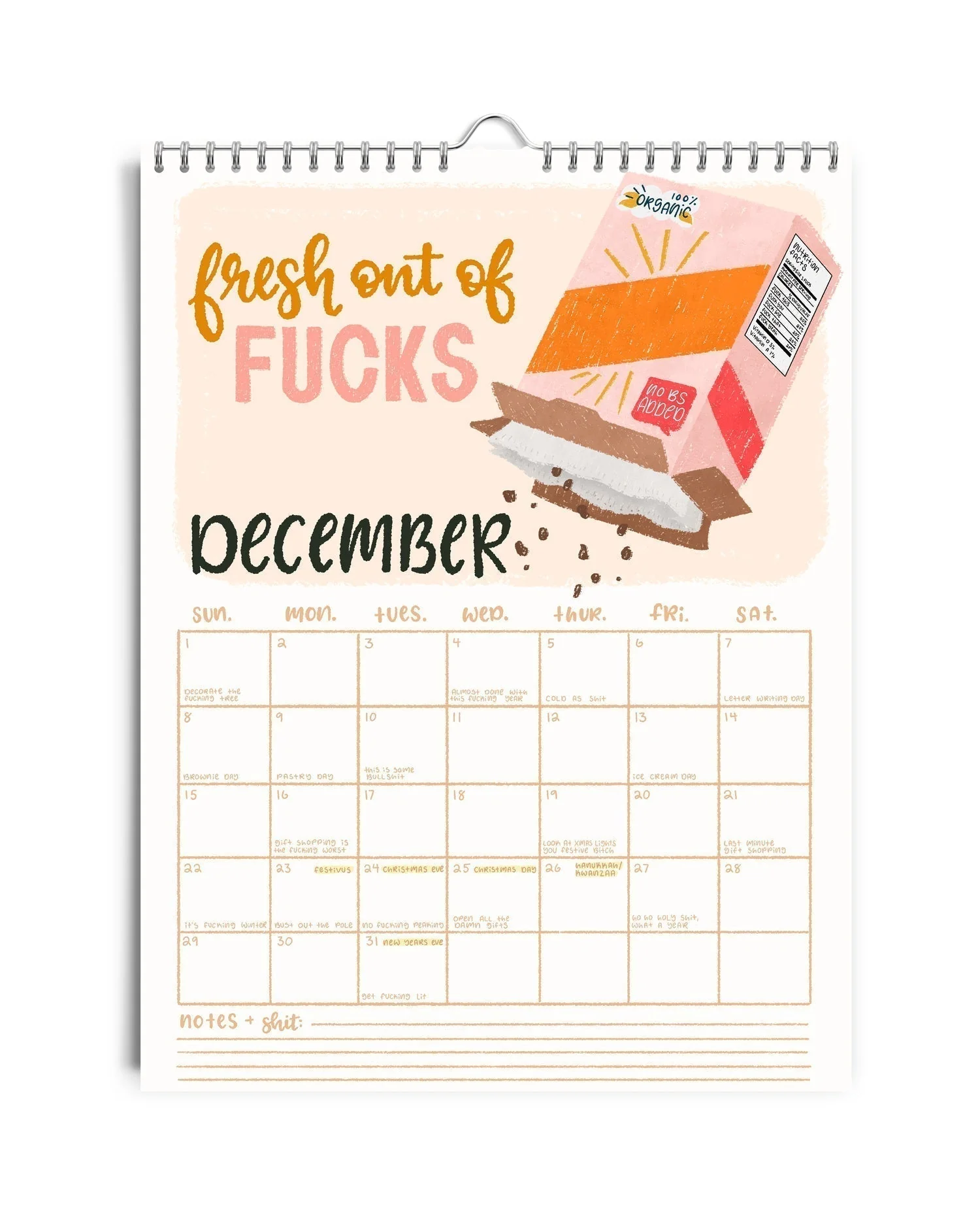 Hier gaan we verdomme weer 2024 kalender - Image 13