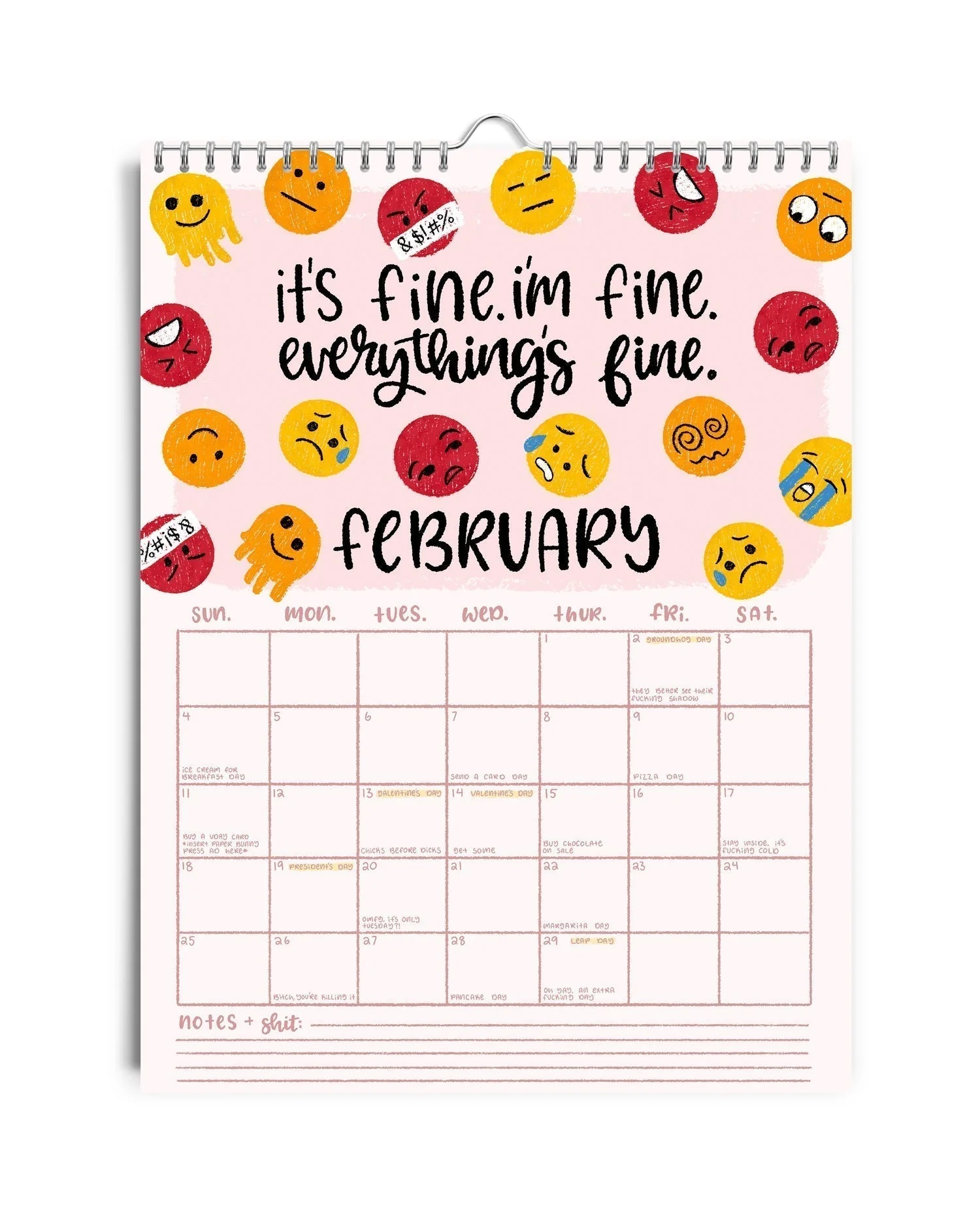 Hier gaan we verdomme weer 2024 kalender - Image 3