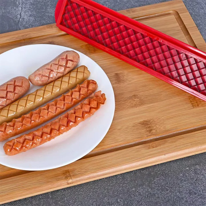 Hotdog-Schneider-perfecte Criss-Cross-sneden voor intensieve smaak - Image 3