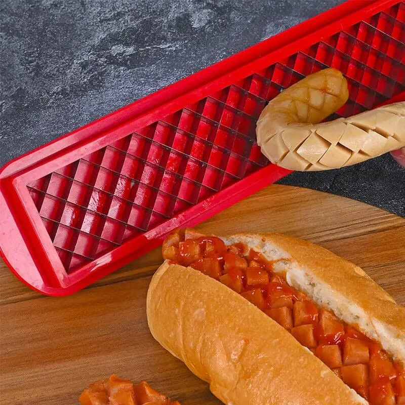 Hotdog-Schneider-perfecte Criss-Cross-sneden voor intensieve smaak - Image 4