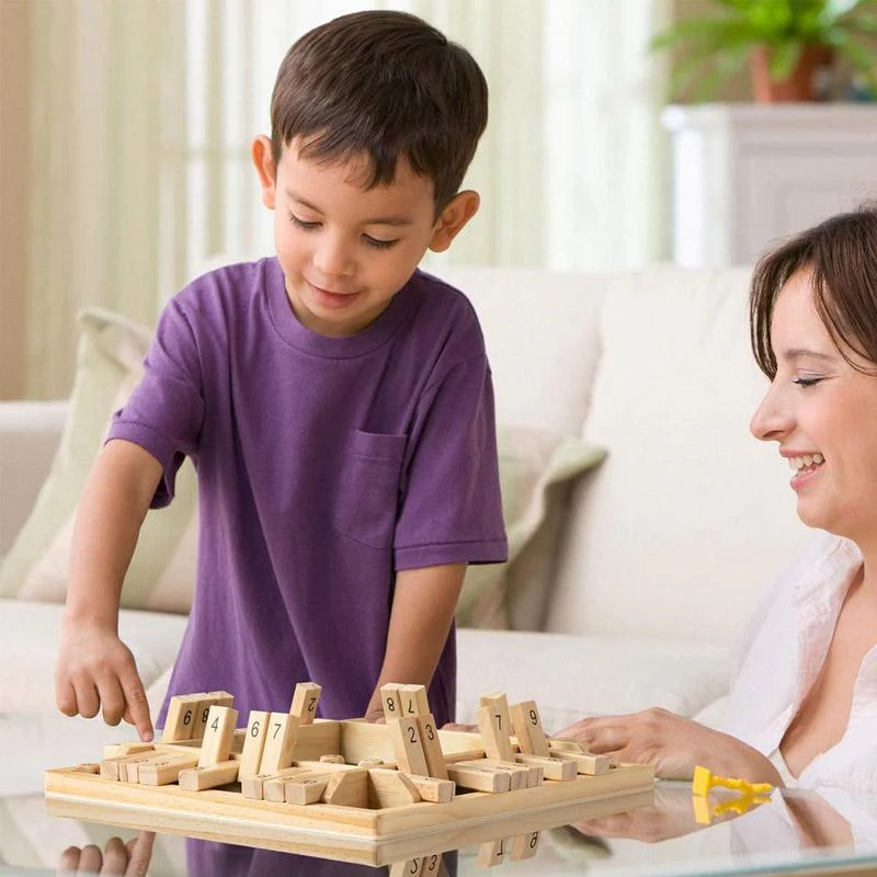 MathMaster - Houten bordspel | 50% KORTING - Image 3