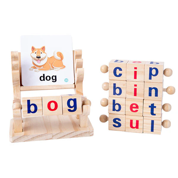 Houten leesblokken CVC Sight Words Game - Image 5