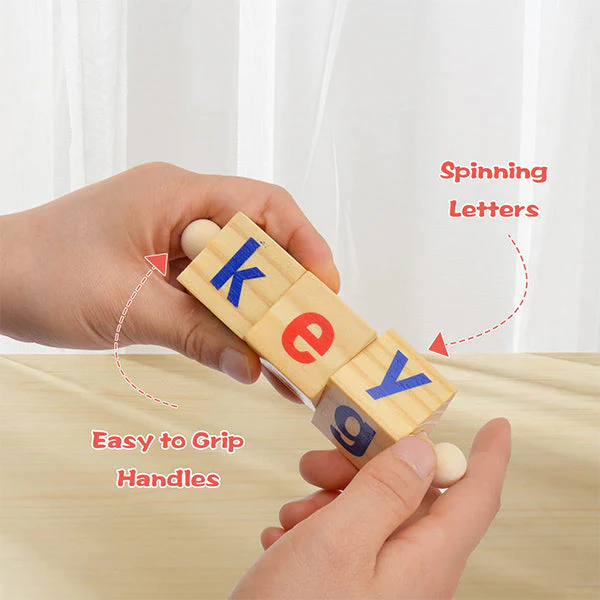 Houten leesblokken CVC Sight Words Game - Image 6