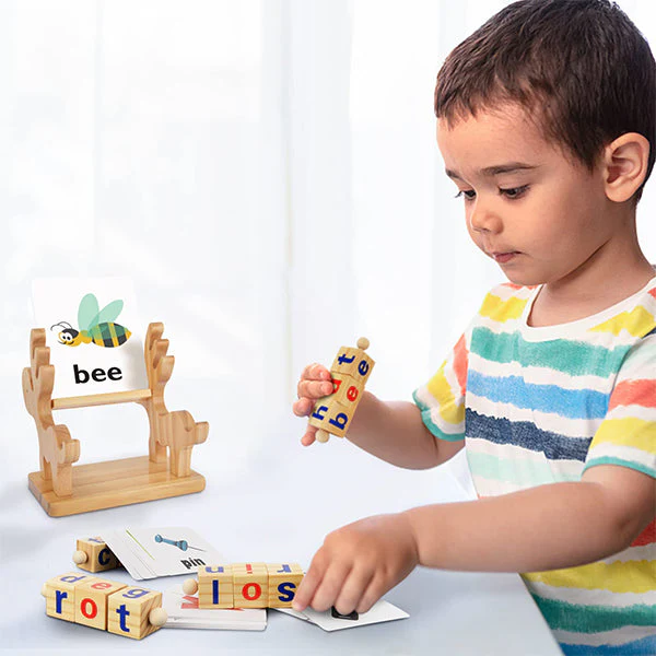 Houten leesblokken CVC Sight Words Game - Image 9
