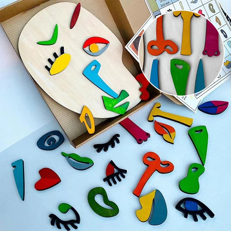 KleineMeester - Houten Montessori Puzzels (26 Houten Delen) | 50% KORTING - Image 13