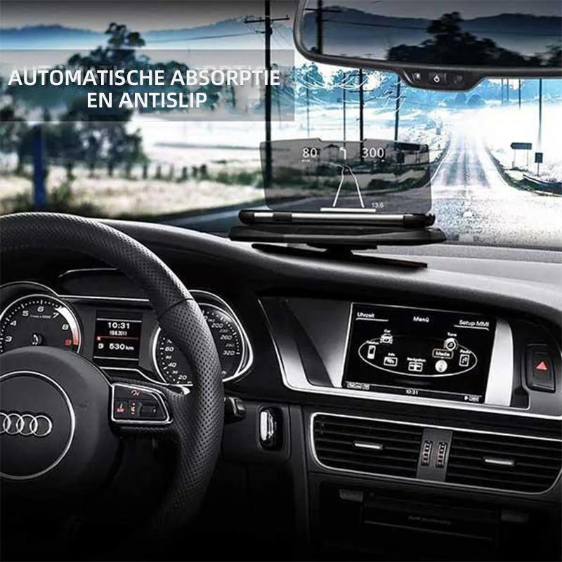 HUD Draadloos Opladen Met Navigatieprojector - Image 6