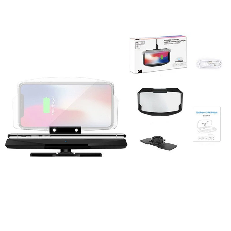 HUD Draadloos Opladen Met Navigatieprojector - Image 9