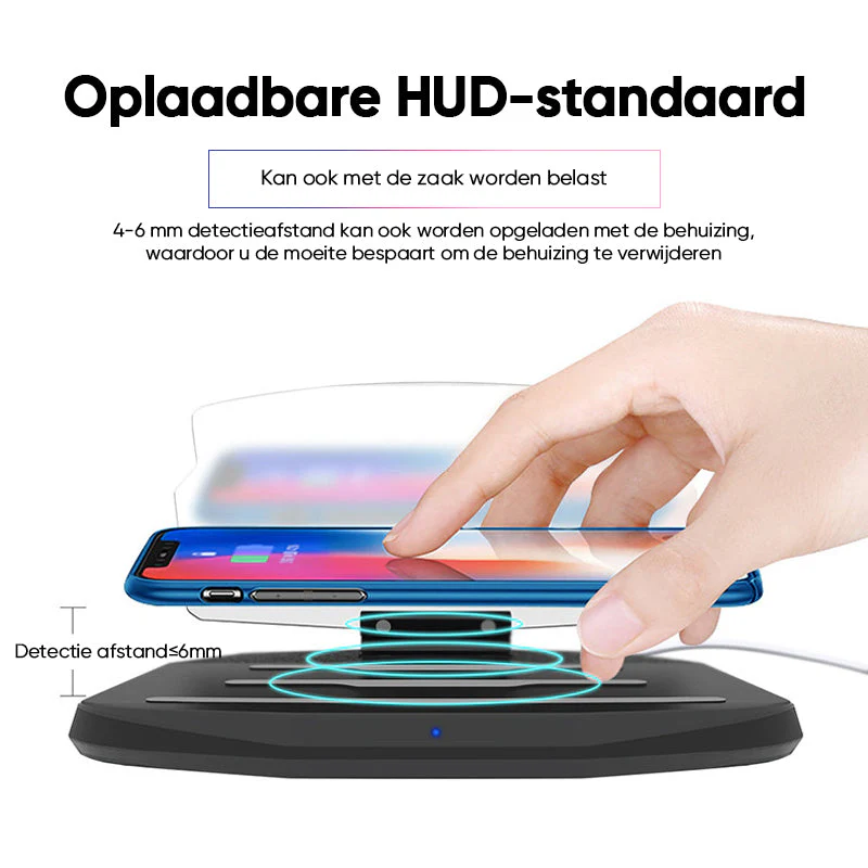 HUD-navigatieprojector met draadloos opladen - Image 3