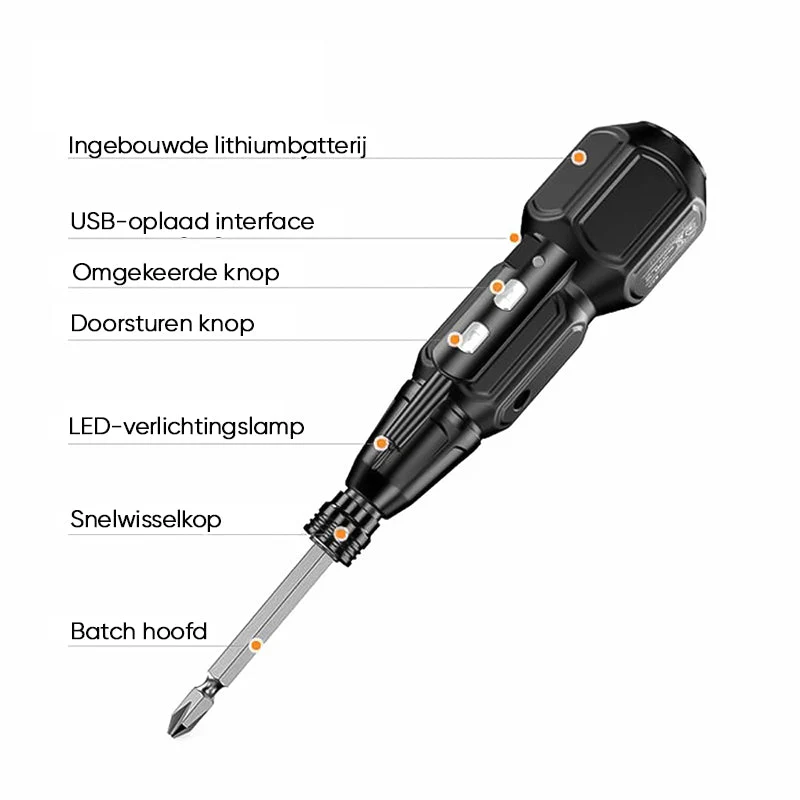 Huishoudelijke Mini-elektrische Schroevendraaier - Image 9