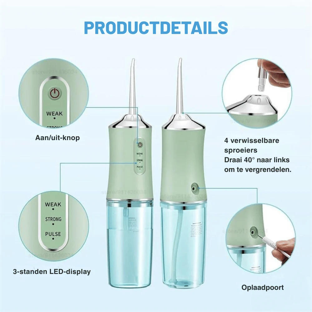 HydraPearl — 4-in-1 Waterflosser | 50% KORTING - Image 3