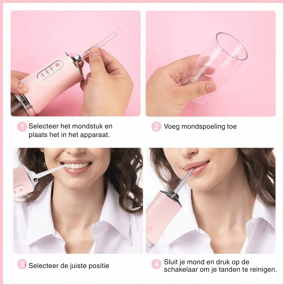 HydraPearl — 4-in-1 Waterflosser | 50% KORTING - Image 4