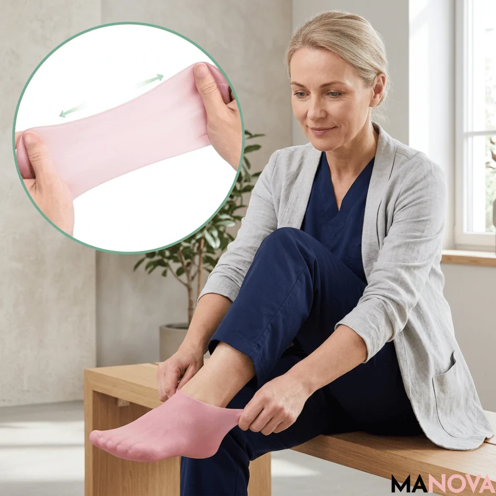 HyperSilk Set 4 paar — Hydraterende Voetsokken | 50% KORTING