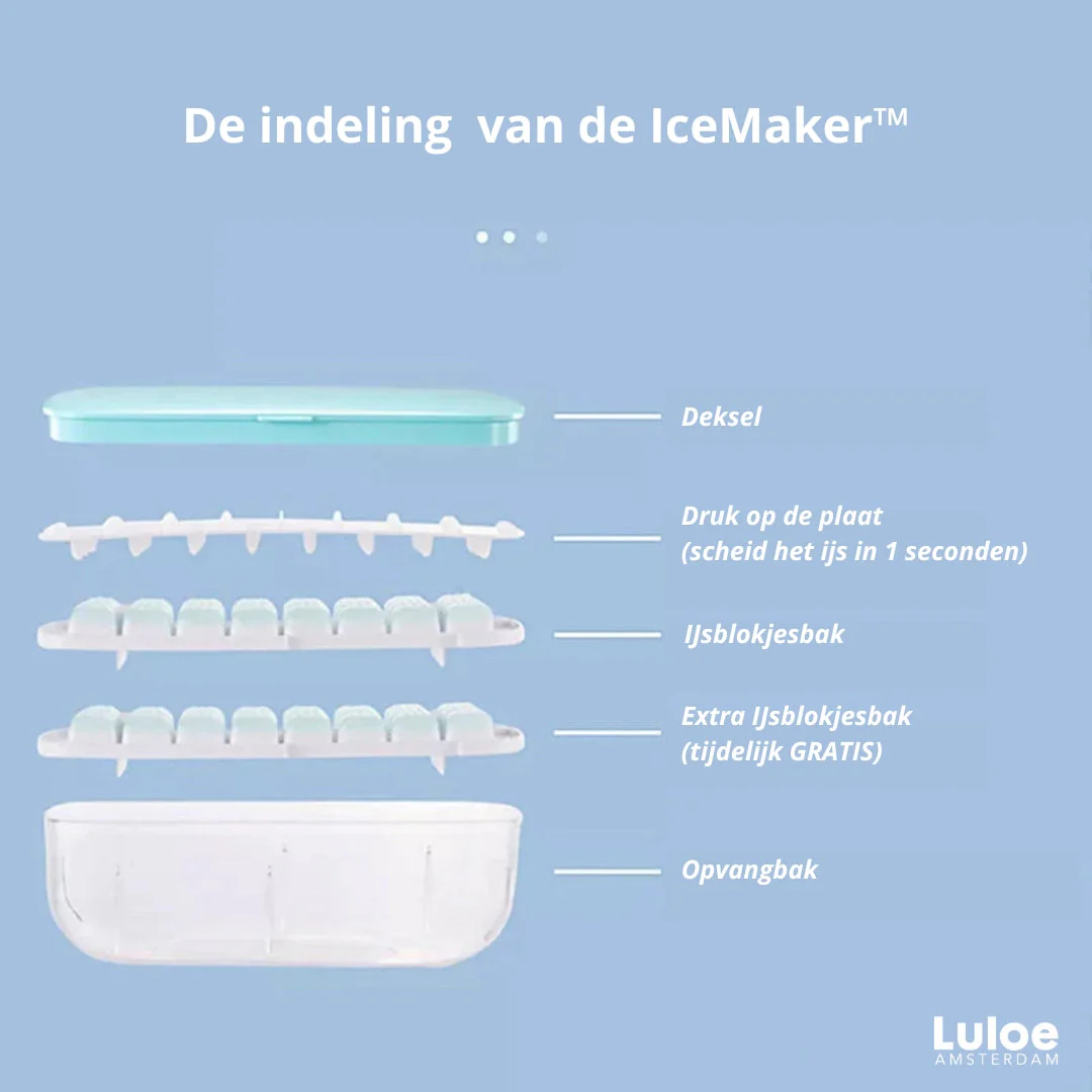 IceMaker™ - Handige ijsblokjesmaker met opvangbak en GRATIS schep - Image 7