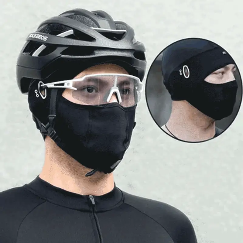 IJszijden gezichtsbescherming fietskap - Image 3