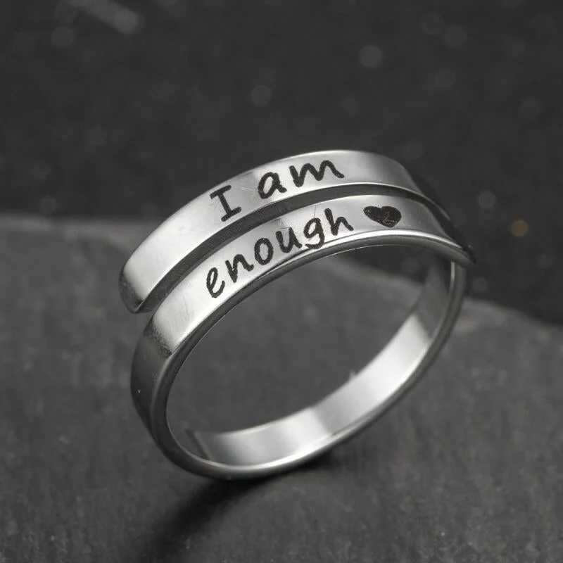 'IK BEN GENOEG' RING | 1+1 GRATIS - Image 10