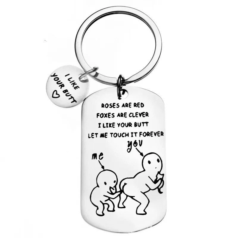 HumorHanger - Ik hou van je kont grappige sleutelhanger | 50% KORTING - Image 14