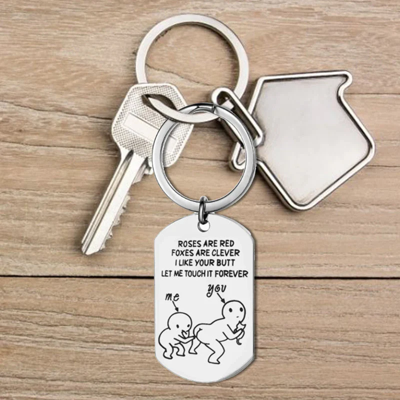 HumorHanger - Ik hou van je kont grappige sleutelhanger | 50% KORTING - Image 6