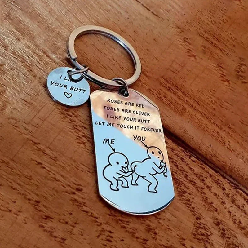 HumorHanger - Ik hou van je kont grappige sleutelhanger | 50% KORTING - Image 8