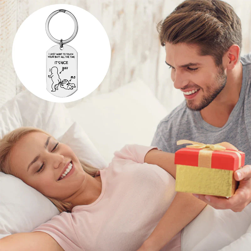 HumorHanger - Ik hou van je kont grappige sleutelhanger | 50% KORTING - Image 9
