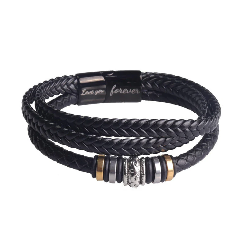 Ik zal altijd bij je zijn Dubbele rij armband - Image 8