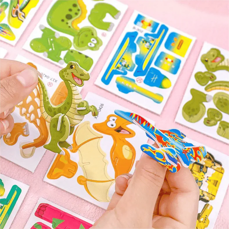 ImagiBuild™ – 3D educatieve puzzelset voor kinderen (10-pack) - Image 5